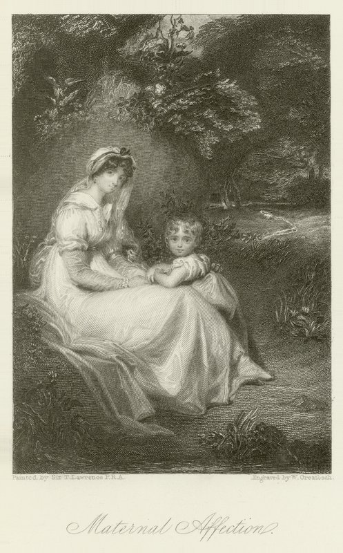 Moederlijke Genegenheid door Thomas Lawrence