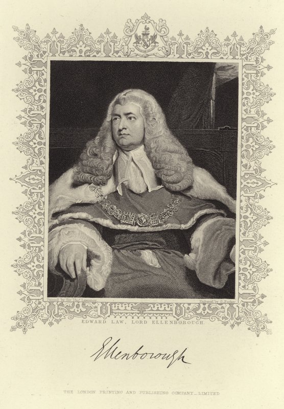 Portret van Edward Law door Thomas Lawrence
