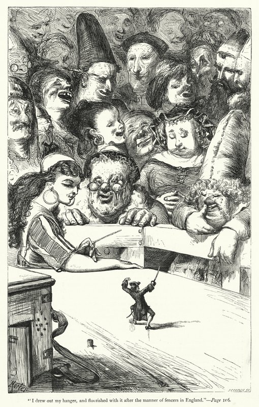Illustratie voor Gulliver