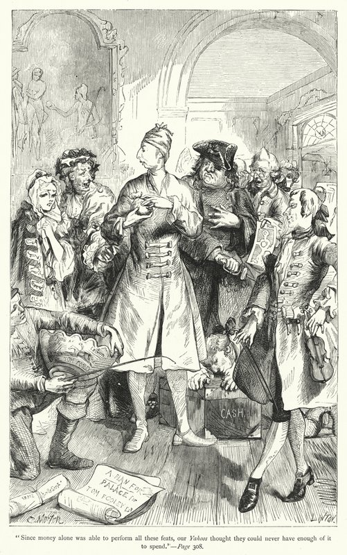 Illustratie voor Gulliver