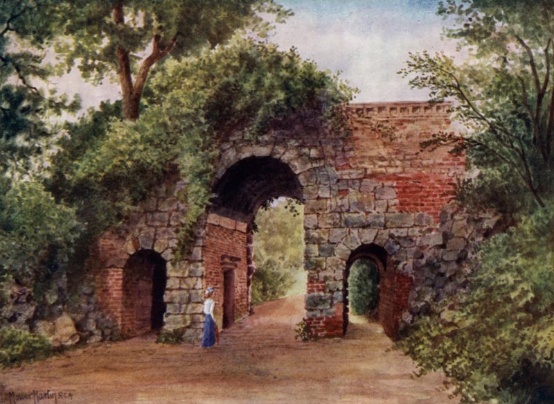 Kew Gardens: De verwoeste boog door Thomas Mower Martin