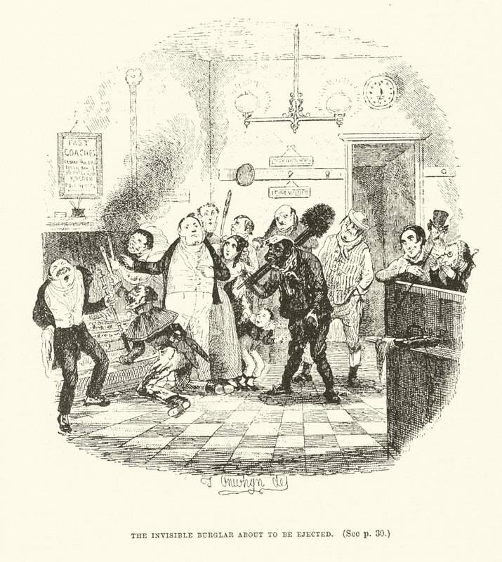 Illustratie voor Valentine Vox (gravure) door Thomas Onwhyn