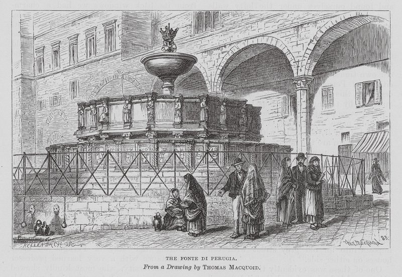 De Fonte Di Perugia door Thomas Robert Macquoid