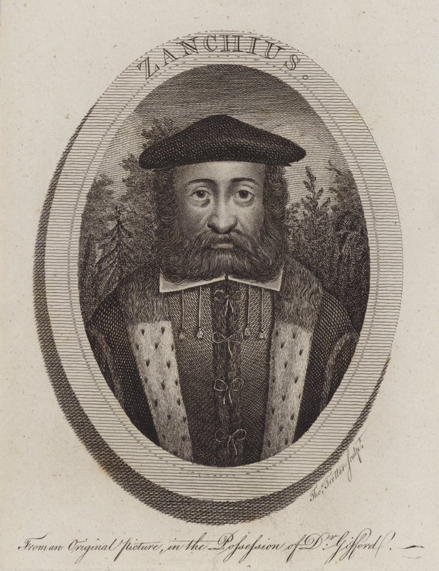 Girolamo Zanchi, Italiaanse protestantse hervormingsgeestelijke door Thomas Trotter