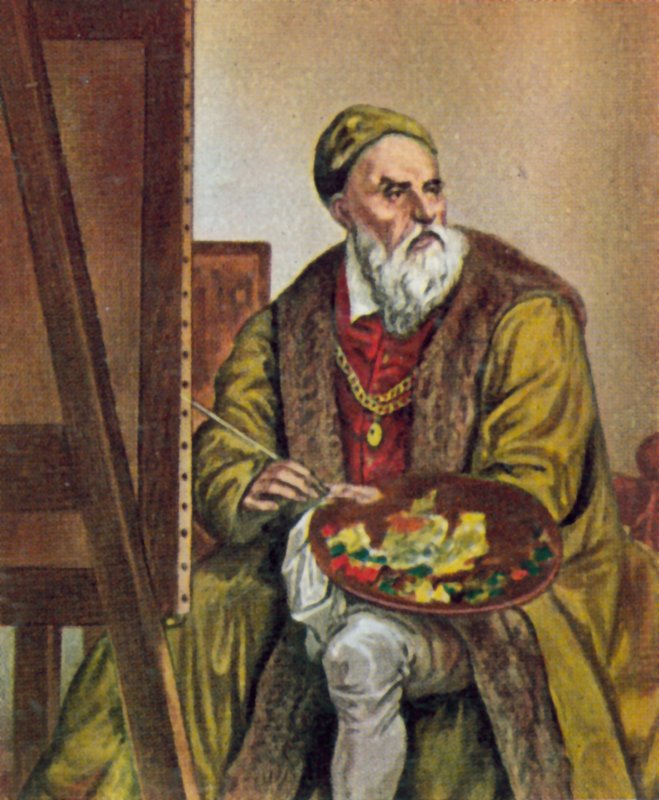 Titiaan, Italiaanse kunstenaar door Titian (c.1488 1576) (after)