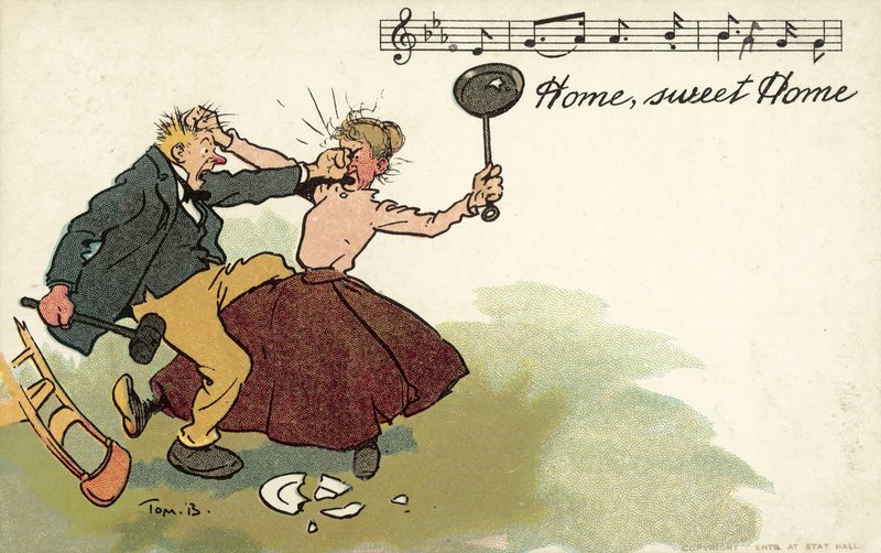 Home Sweet Home, Huiselijk Geweld door Tom Browne