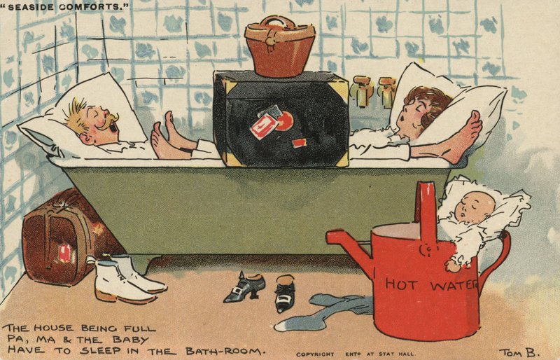 Comfort aan zee door Tom Browne