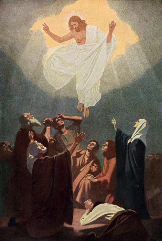 De Hemelvaart van Christus door Unbekannt Unbekannt