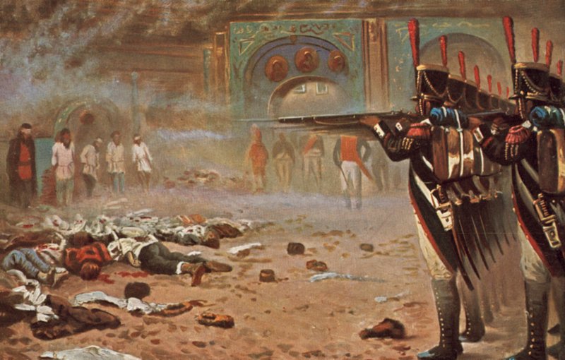 In verslagen Moskou door Vasili Vasilievich Vereshchagin