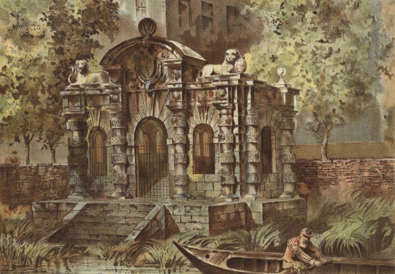 York House door Waldo Sargeant