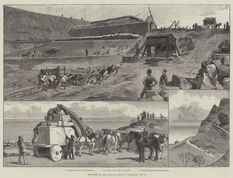 Schetsen van de Gevangenissen, Portland door Walter Bothams