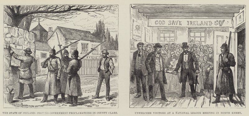 De staat van Ierland door Walter Paget