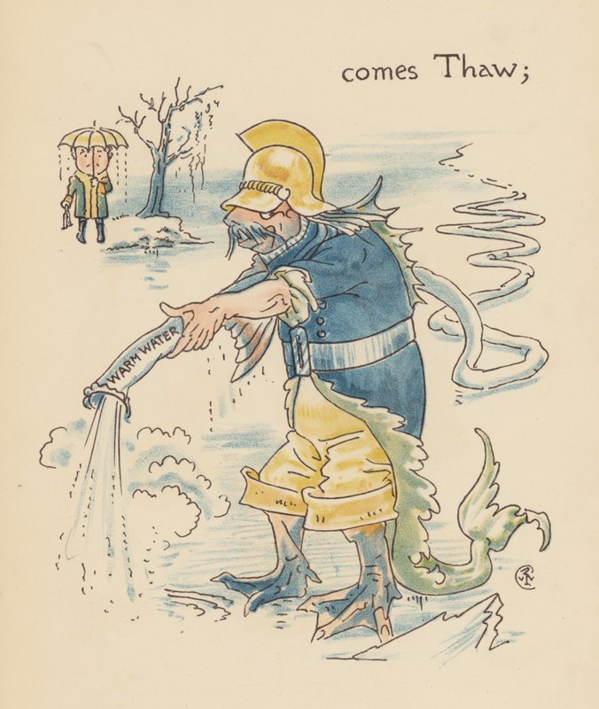 Illustratie voor Legends for Lionel door Walter Crane door Walter (after) Crane