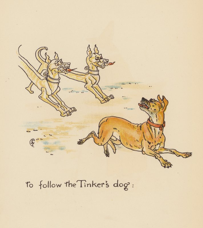 Illustratie voor Legends for Lionel door Walter Crane door Walter (after) Crane