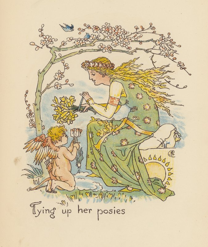 Illustratie voor Legends for Lionel door Walter Crane door Walter (after) Crane