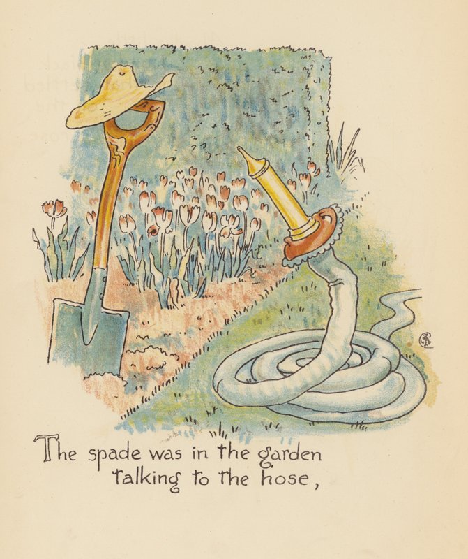 Illustratie voor Legends for Lionel door Walter Crane door Walter (after) Crane