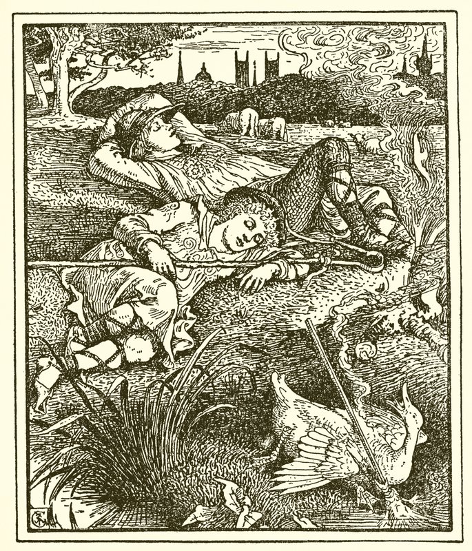 De opmerkelijke raket door Walter Crane