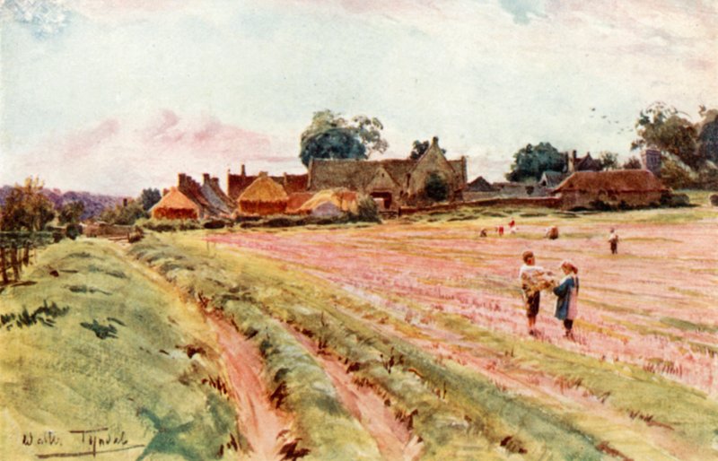 Een Somerset Boerderij, nabij Limpley Stoke door Walter Frederick Roofe Tyndale