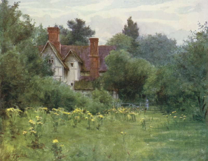 Het Nieuwe Woud: Het Molenhuis, Brokenhurst door Walter Frederick Roofe Tyndale