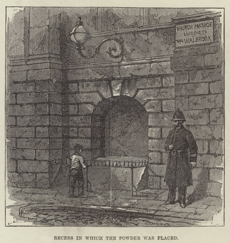 De Poging om het Herenhuis op te blazen door Walter Paget