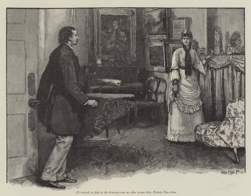 De achtervolging van de geliefde, door Thomas Hardy door Walter Paget