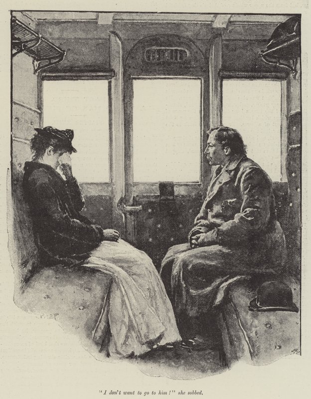 De achtervolging van de geliefde, door Thomas Hardy door Walter Paget