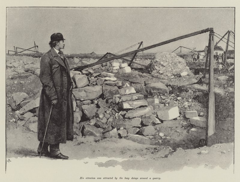 De achtervolging van de geliefde, door Thomas Hardy door Walter Paget