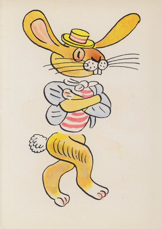 Figuren uit Kinderboeken: Brer Rabbit door Walter Trier