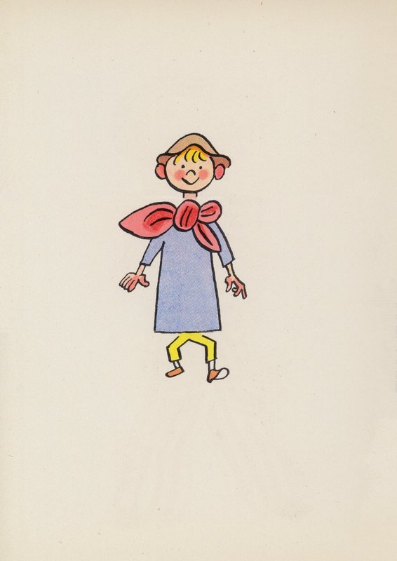 Figuren uit Kinderboeken: Klein Duimpje door Walter Trier