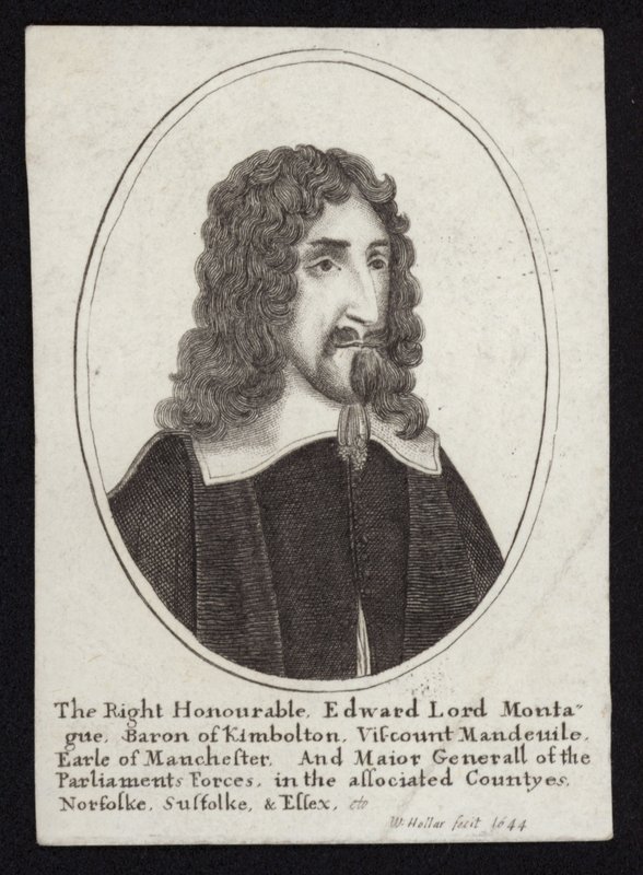 De Zeer Eerwaarde Edward Lord Montague door Wenceslaus Hollar