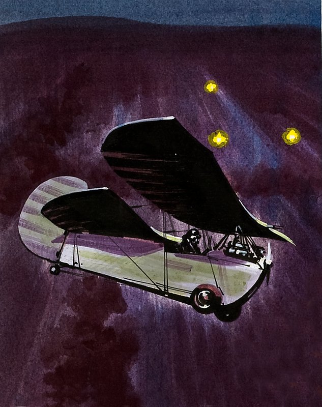 De uitvinding van Henri Mignet, de Pou de Ciel door Wilf (20th century) Hardy
