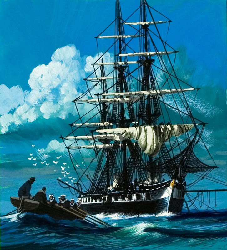 De Challenger-expeditie van de jaren 1870 door Wilf (20th century) Hardy