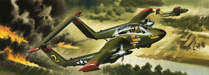 Wat is er nieuw in de lucht -- COIN-vliegtuigen voor counteroproer door Wilf (20th century) Hardy