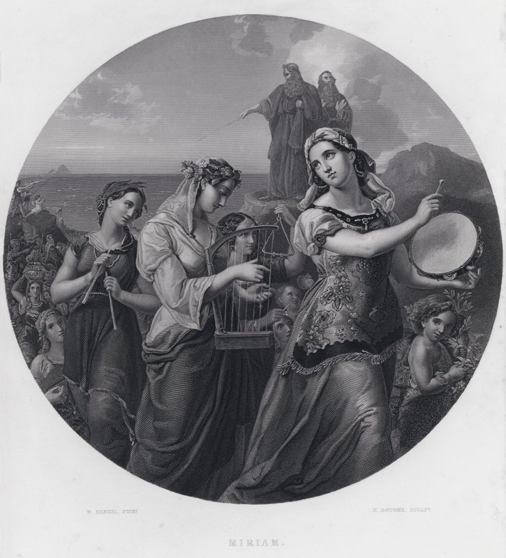 Miriam door Wilhelm Hensel