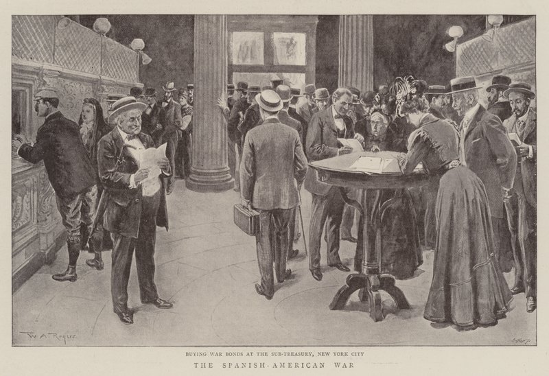 De Spaans-Amerikaanse oorlog door William Allen Rogers
