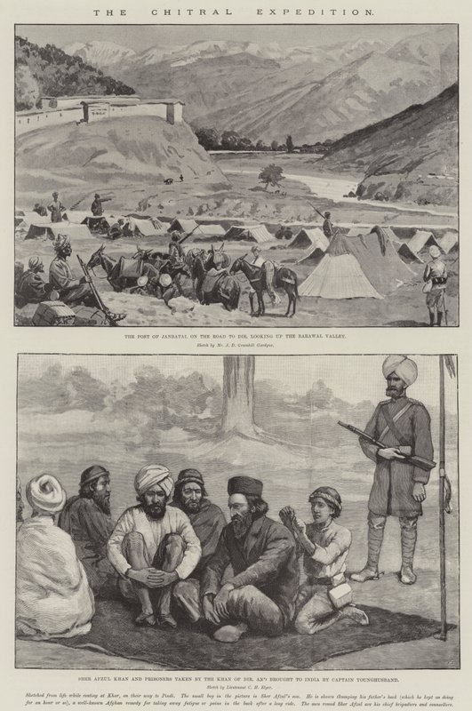 De Chitral Expeditie door William Barnes Wollen