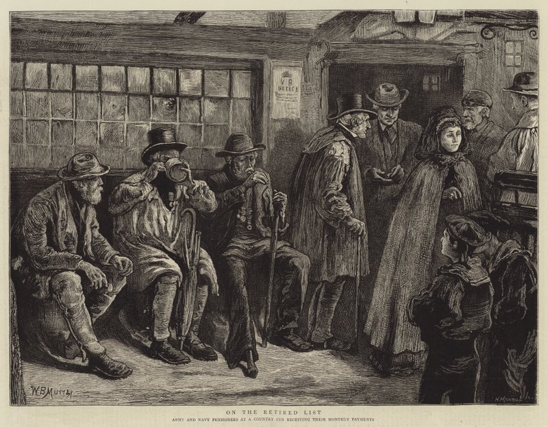 Op de Gepensioneerde Lijst door William Bazett Murray