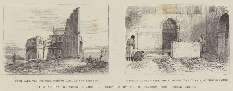 De Afghaanse Grenscommissie door William Crimea Simpson
