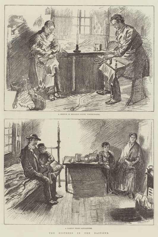 De nood in de East-End door William Douglas Almond