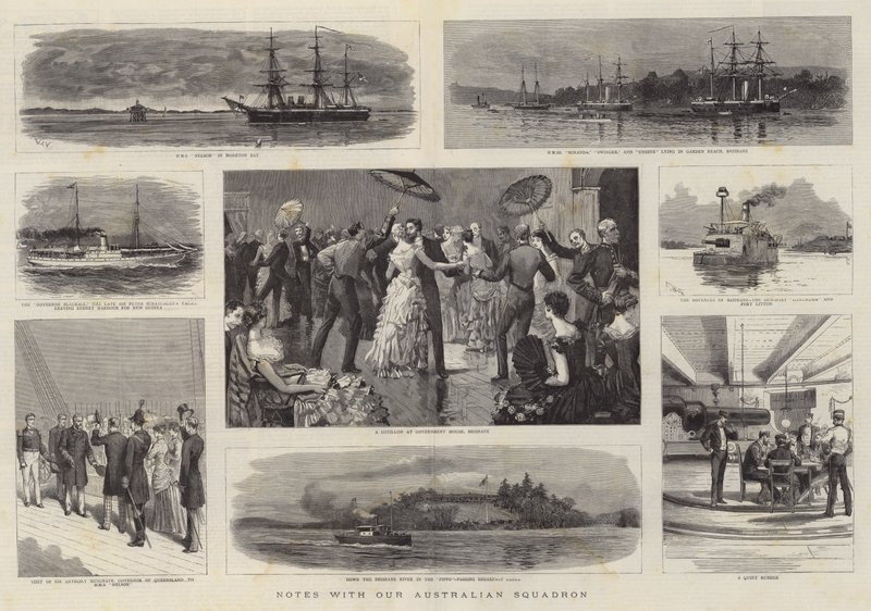 Aantekeningen met ons Australische squadron door William Lionel Wyllie