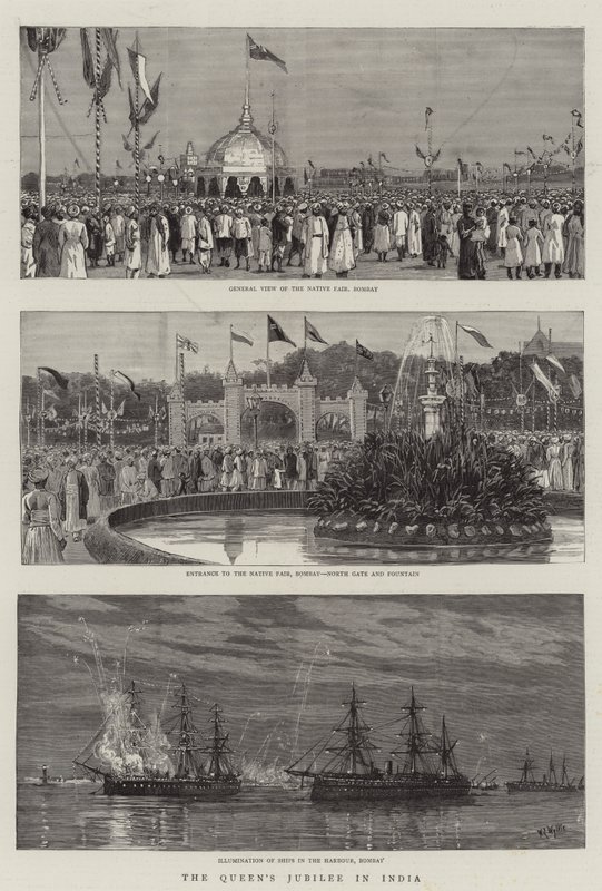 Het Jubileum van de Koningin in India door William Lionel Wyllie