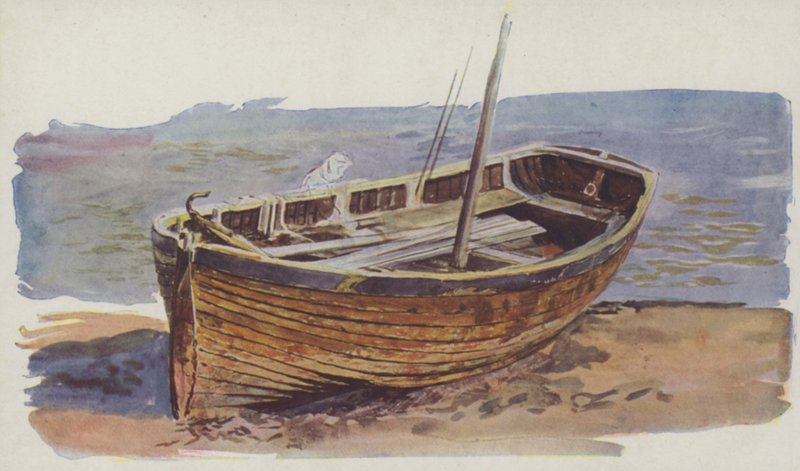 Een Galley Punt, Deal door William Lionel Wyllie