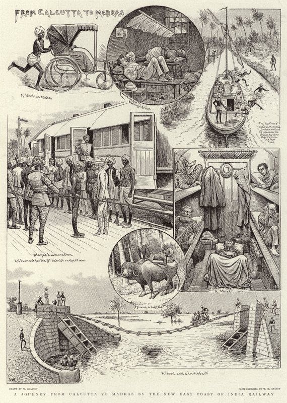 Van Calcutta naar Madras door William Ralston