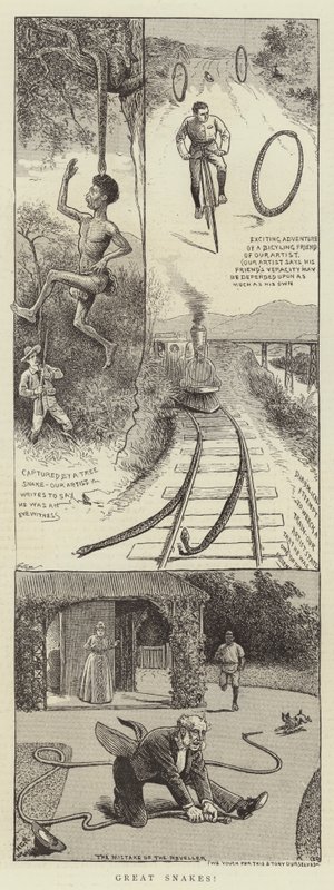 Grote slangen! door William Ralston