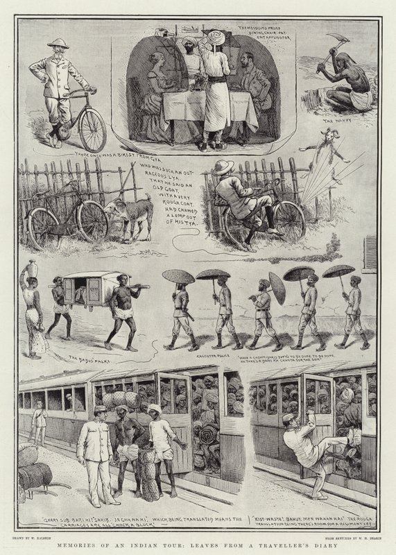 Herinneringen aan een Indiase Tour, bladen uit een Reizigersdagboek door William Ralston