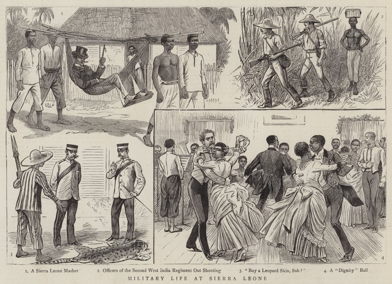 Militair Leven in Sierra Leone door William Ralston