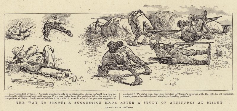 De Manier om te Schieten, een Suggestie na een Studie van Houdingen in Bisley door William Ralston