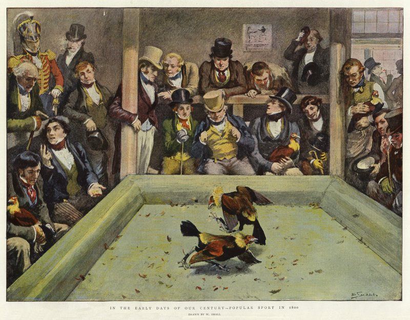 In de vroege dagen van onze Eeuw, Populaire Sport in 1800 door William Small