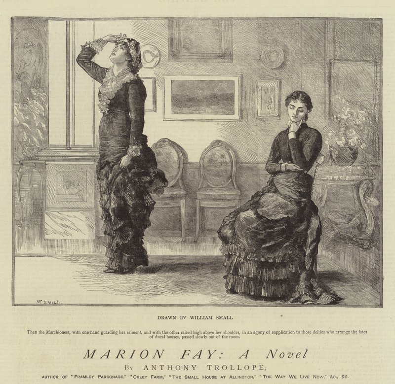 Marion Fay, een roman door William Small
