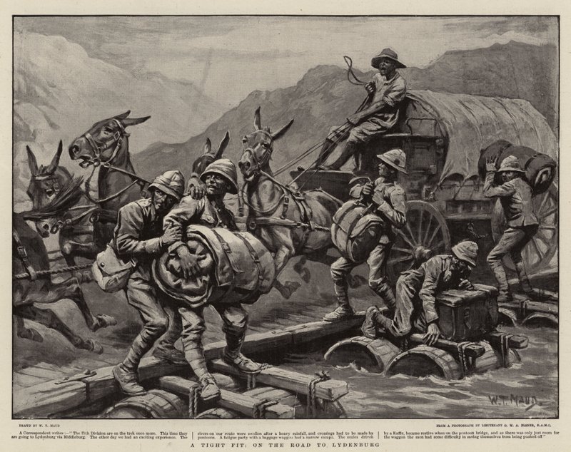 Een strakke pasvorm, op weg naar Lydenburg door William T. Maud